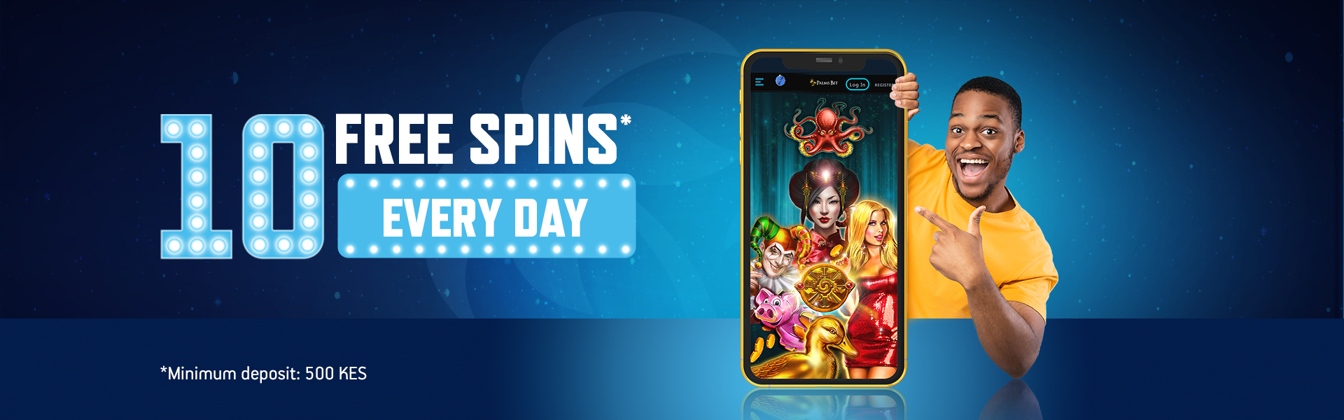 10 free spins every day